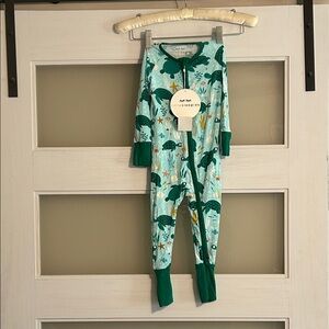 Little Sleepies Sea Turtle Friends Zippie